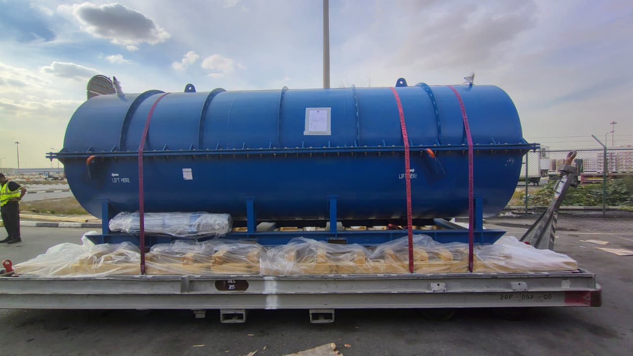 Main deck air freight from Middle East to Australia